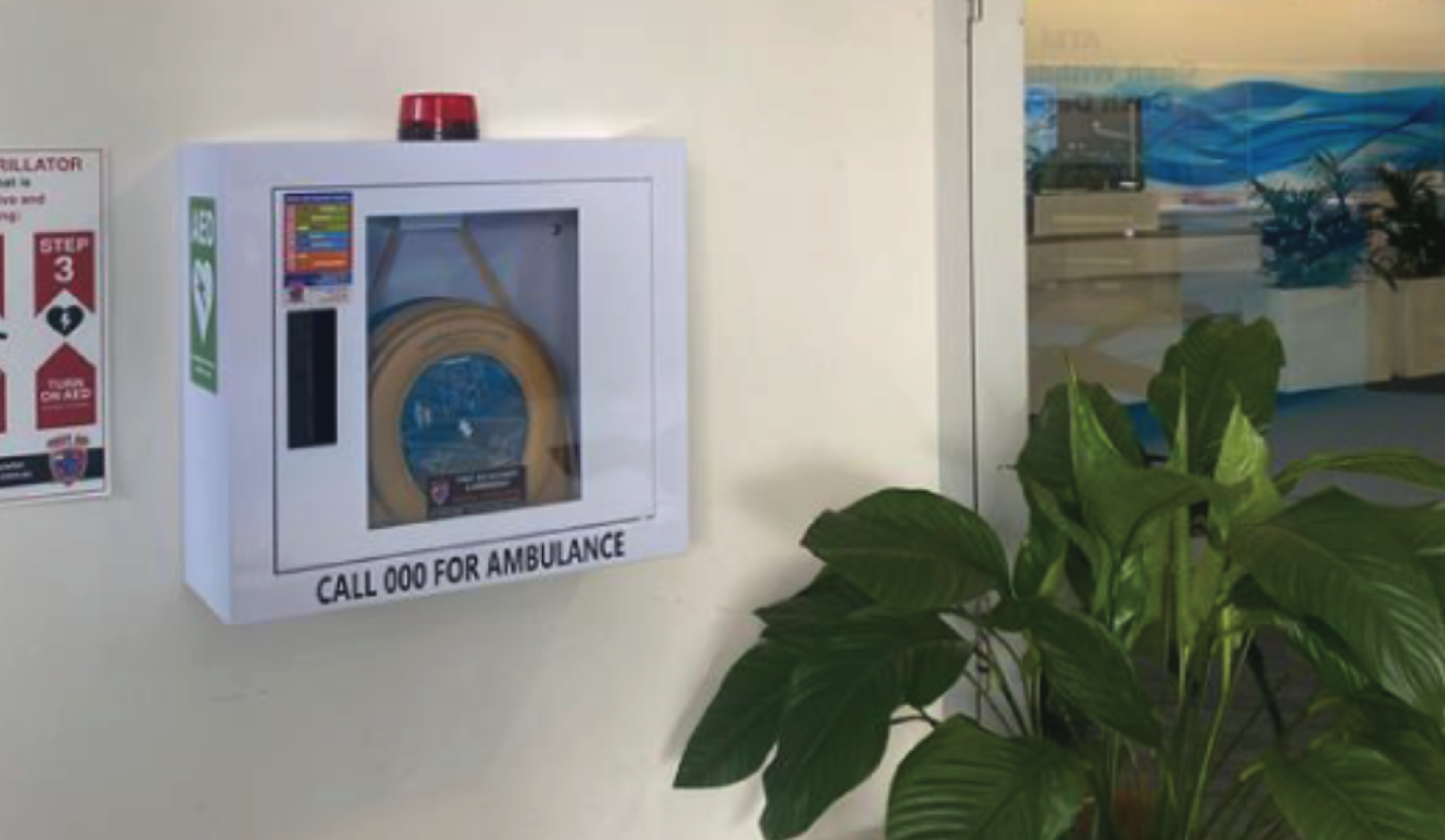 Automated External Defibrillators (AEDs) installed in branch Hume Bank