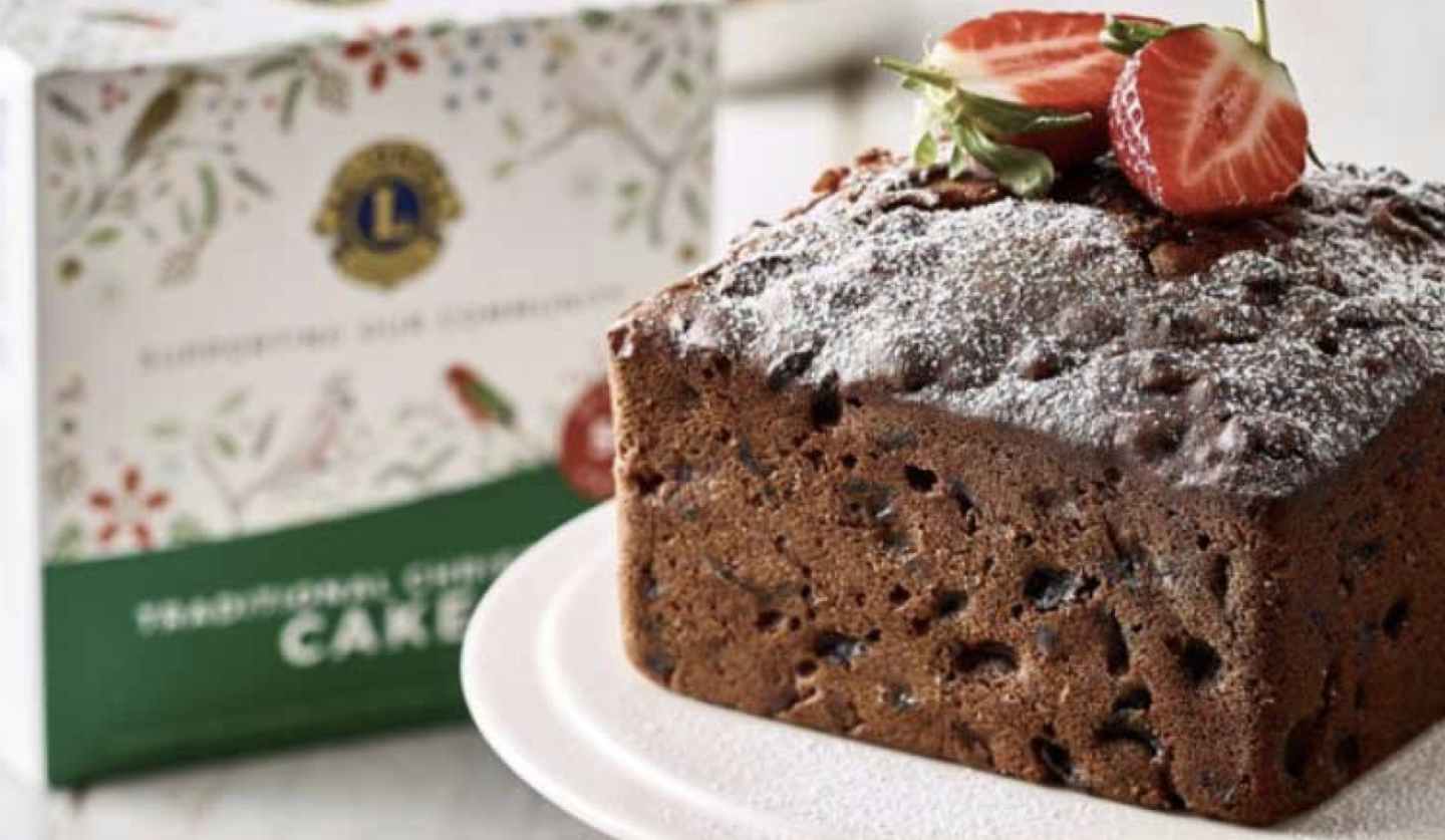 Lions Christmas cakes and puddings Hume Bank